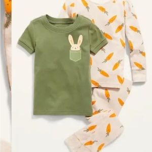 🥕3 Piece Easter Toddler Pajamas🐰
